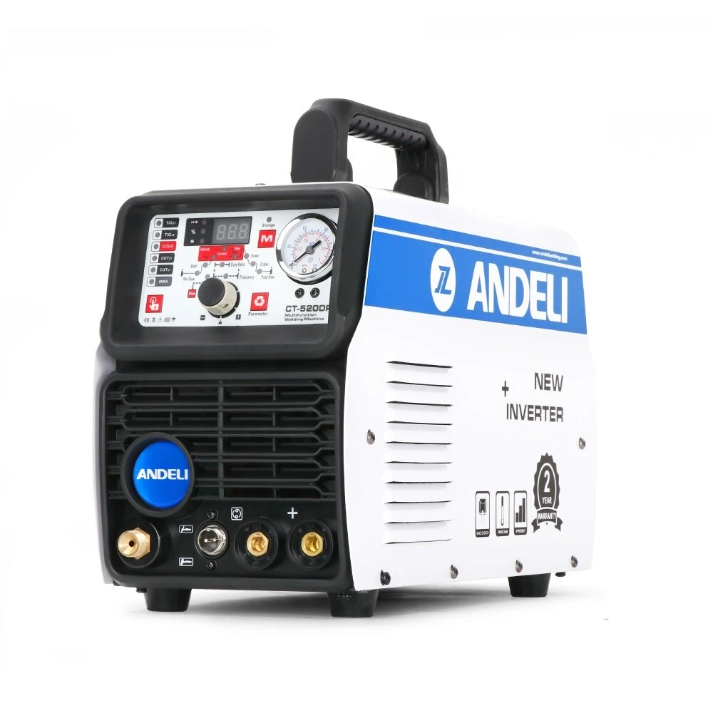 ANDELI CT-520DPL 5-in-1 Welding Machine - Plasma Cutter with MMA TIG PULSE