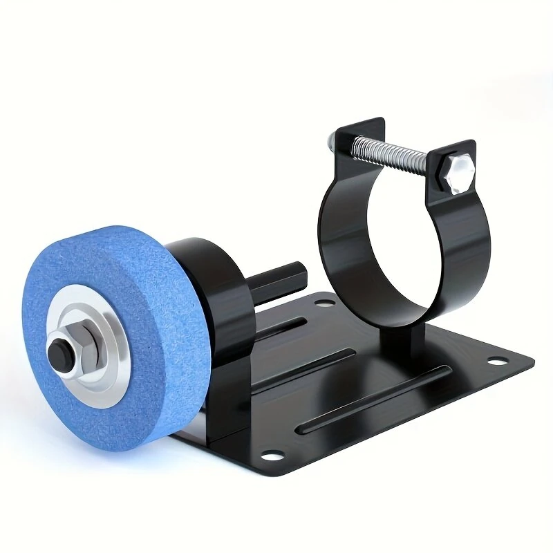 Heavy-Duty Drill Sharpening Tool | Adjustable for Drill Bits & Saw Blades | Compact Workshop Grinder