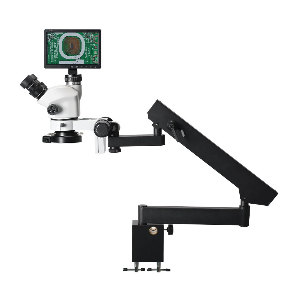 HAYEAR HY-1090 Digital Microscope - 10 IPS Screen 16MP Camera | 3.5X-50X
