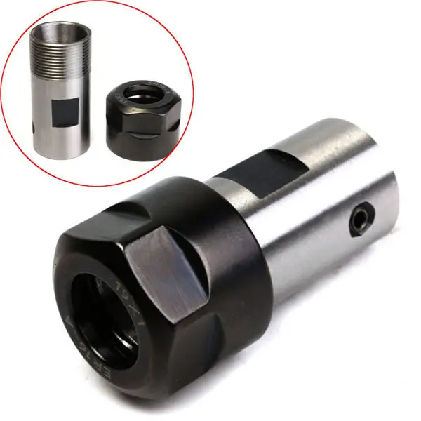 ER16 Collet Chuck Holder - 8mm Inner Hole Motor Shaft Extension Rod