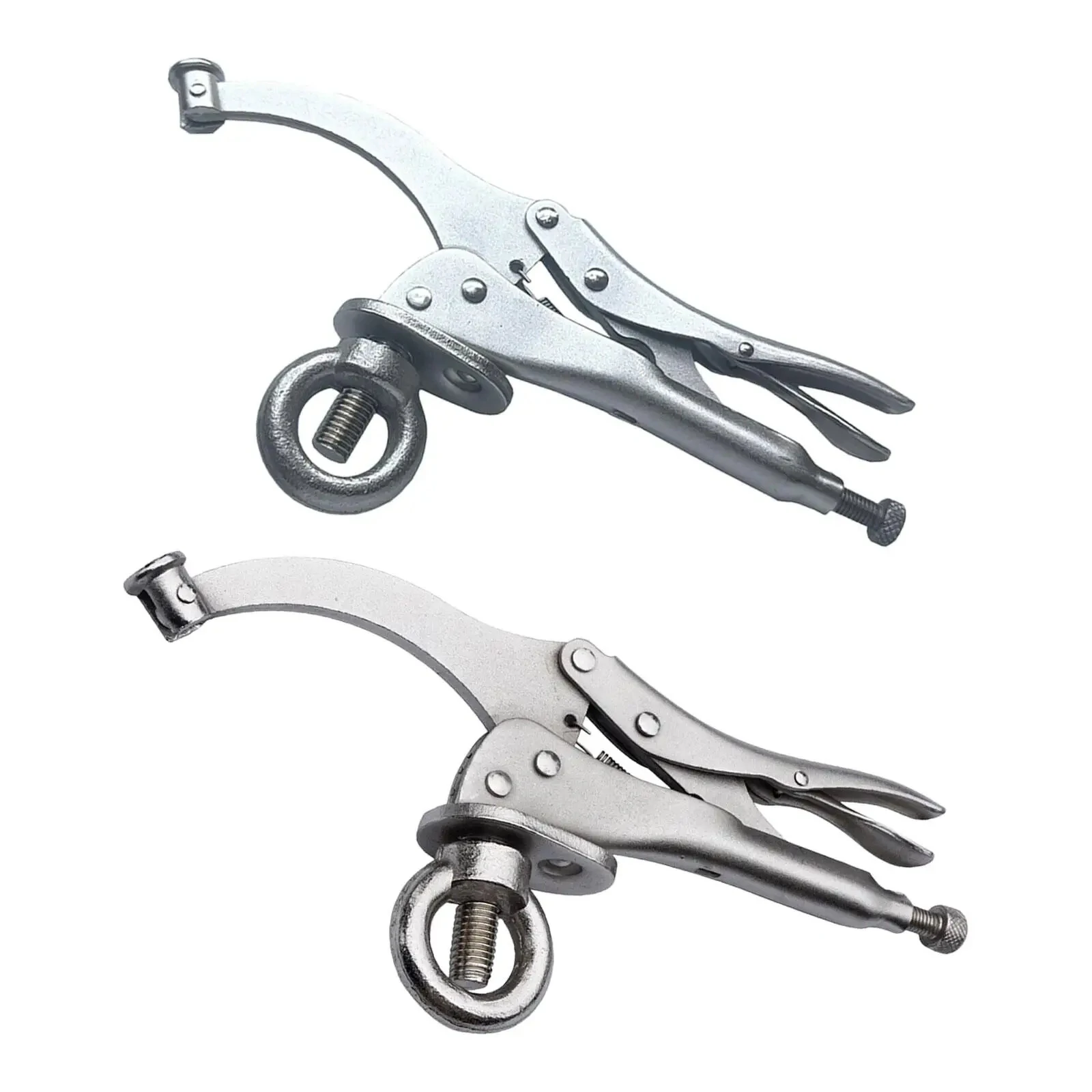 Heat-Treated Carbon Steel Drill Press Locking Clamp - Adjustable 22.9cm/30cm | Professional Woodworking & Metalworking Tool
