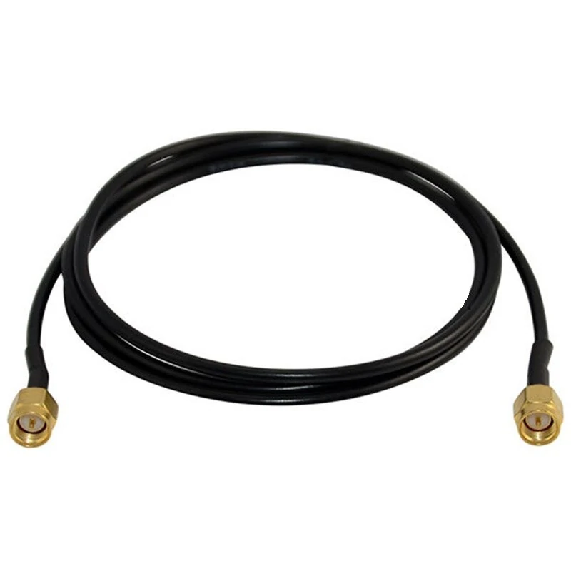 High Quality 1M SMA Male to SMA Male RF Jumper Cable | RG174 Coax Pigtail