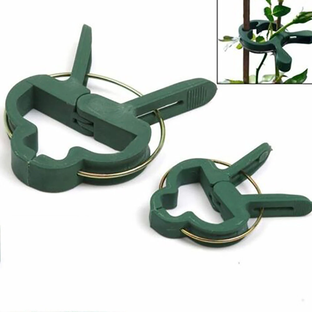 20pcs Plant Support Clips - Garden Vine & Vegetable Fasteners | Grape Clip Ties