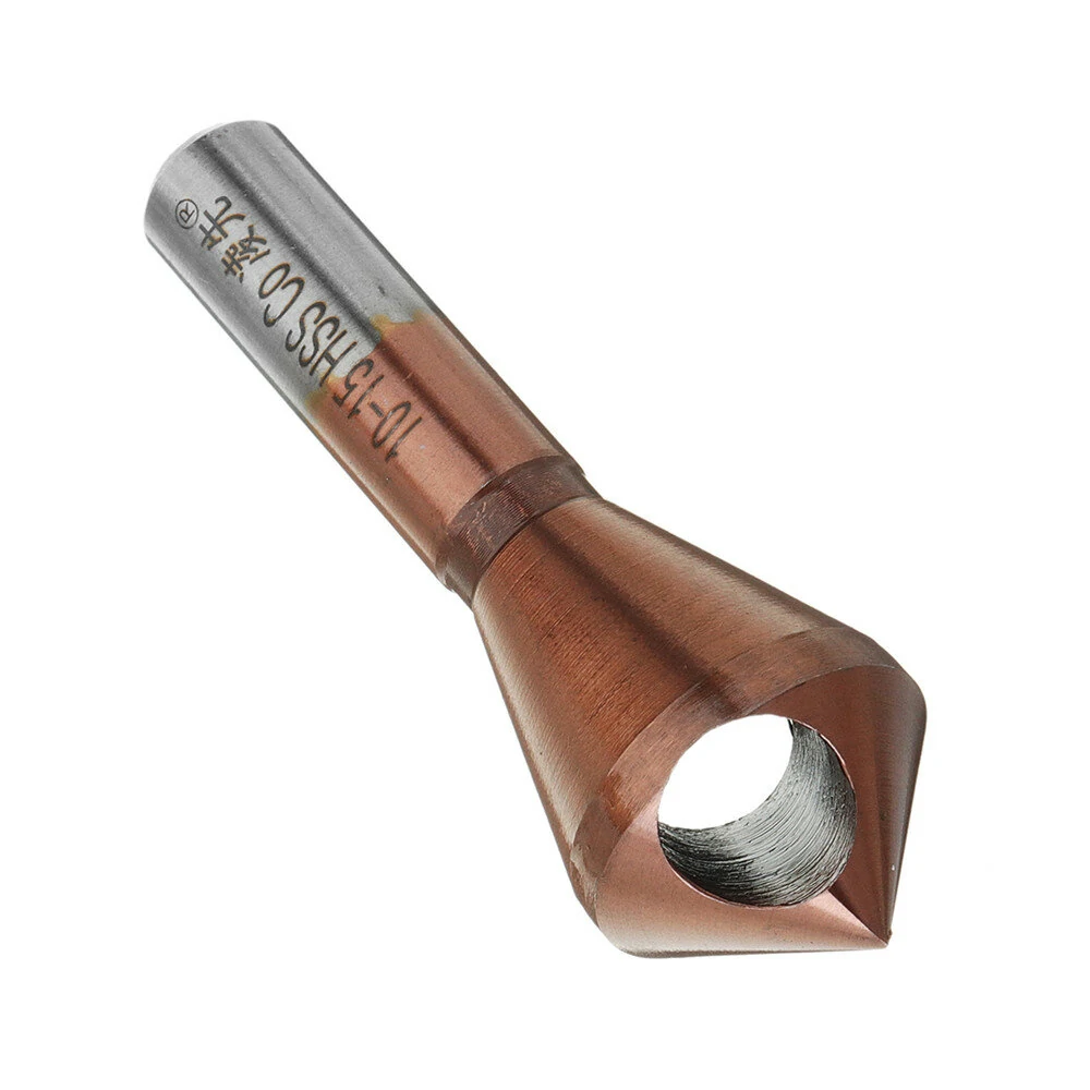 Drillpro M35 Cobalt Countersink Drill Bit | 2-15mm Deburring Chamfer Set