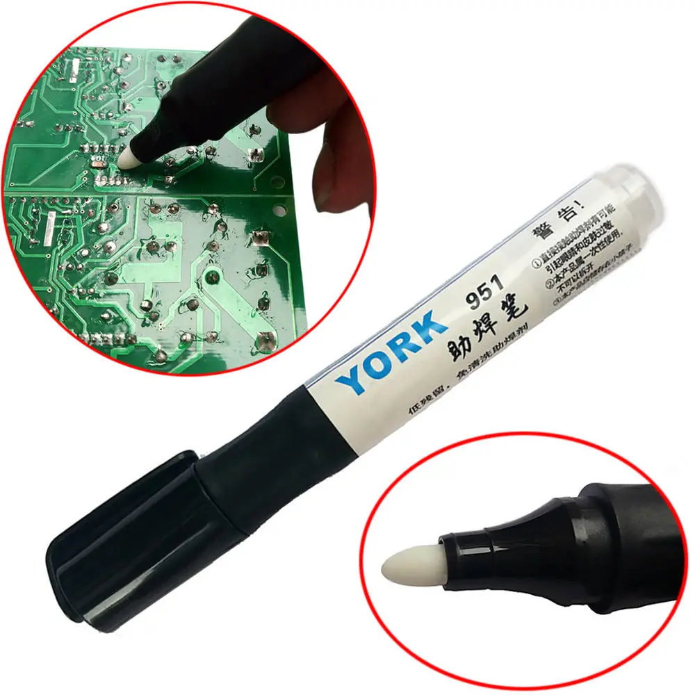 951 Soldering Rosin Flux Pen | Low-Solid Non-Clean for SMT SMD Rework & DIY
