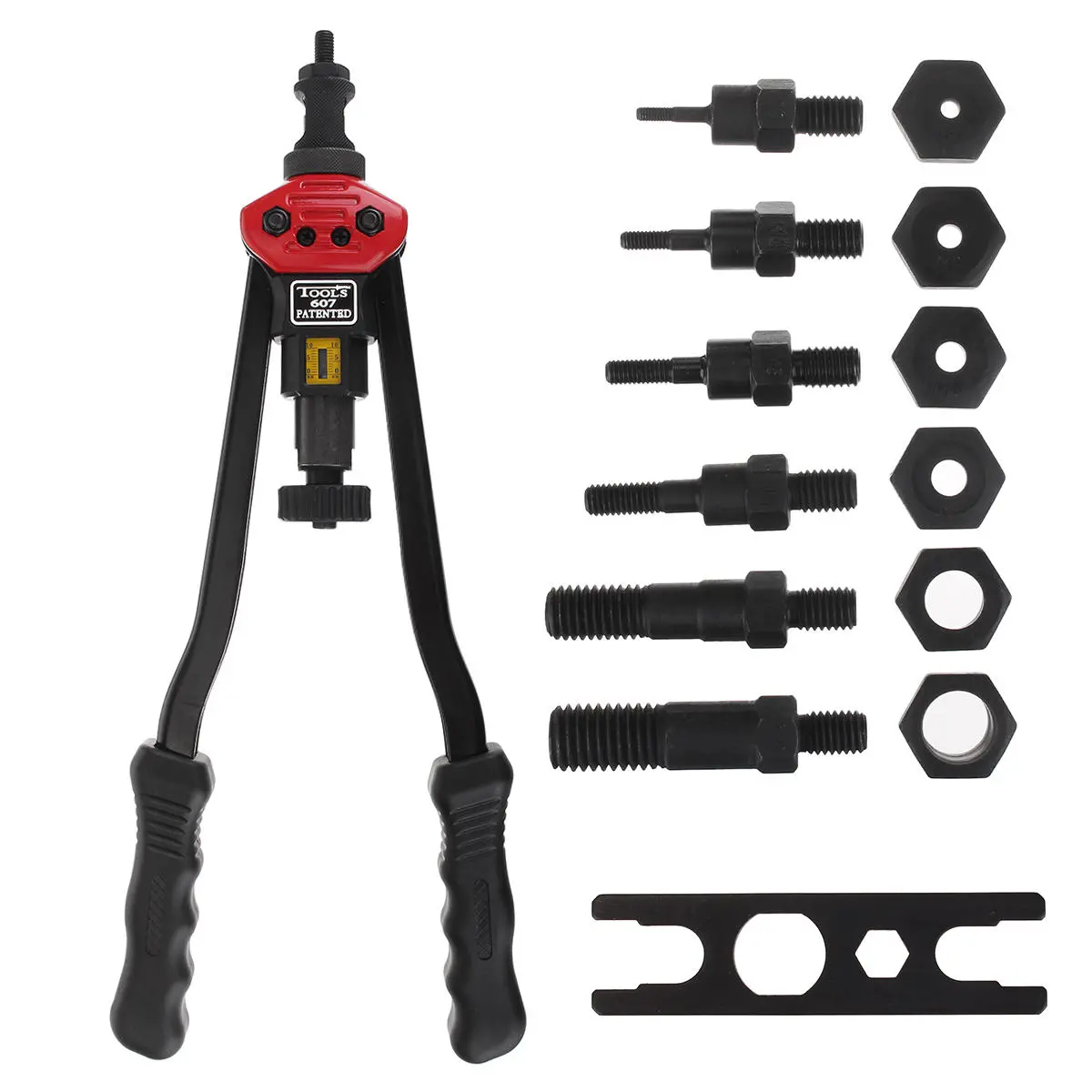 M3-M12 Riveter Tool Set | Rivnut Nutsert Insert Kit | Drill Attachment