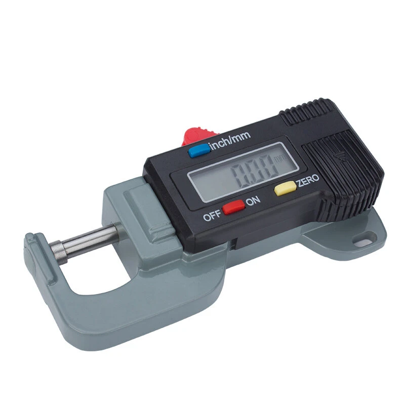 Mitutoyo 0-12.7mm Digital Thickness Gauge | 0.01mm Resolution Micrometer