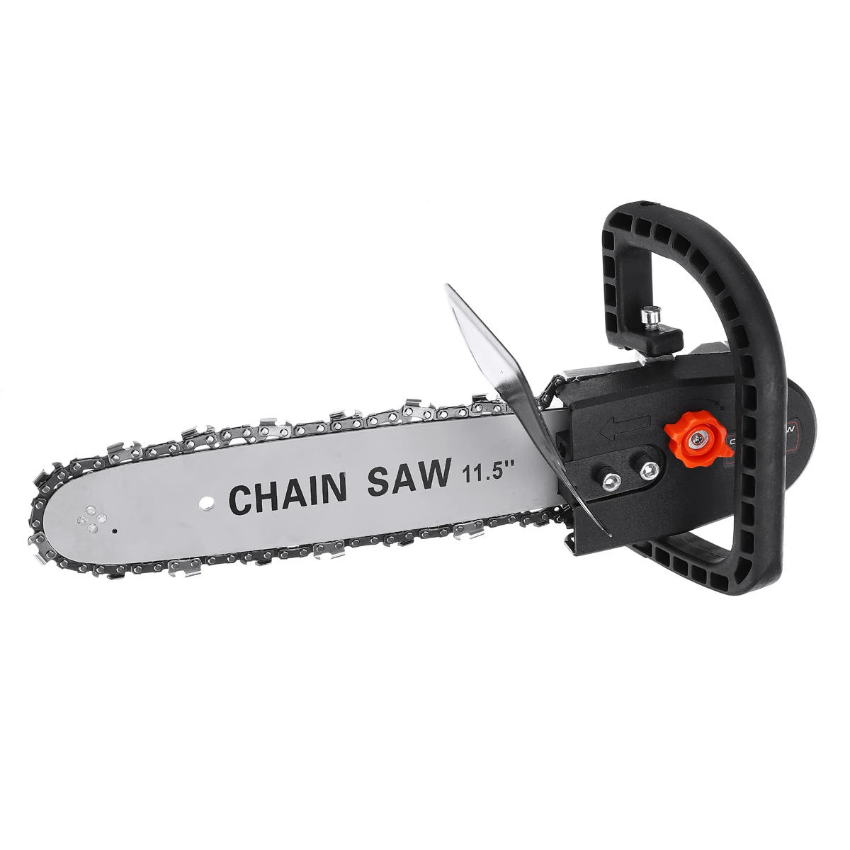 Upgraded Electric Chain Saw Attachment - Quick Mini Chainsaw for Angle Grinder