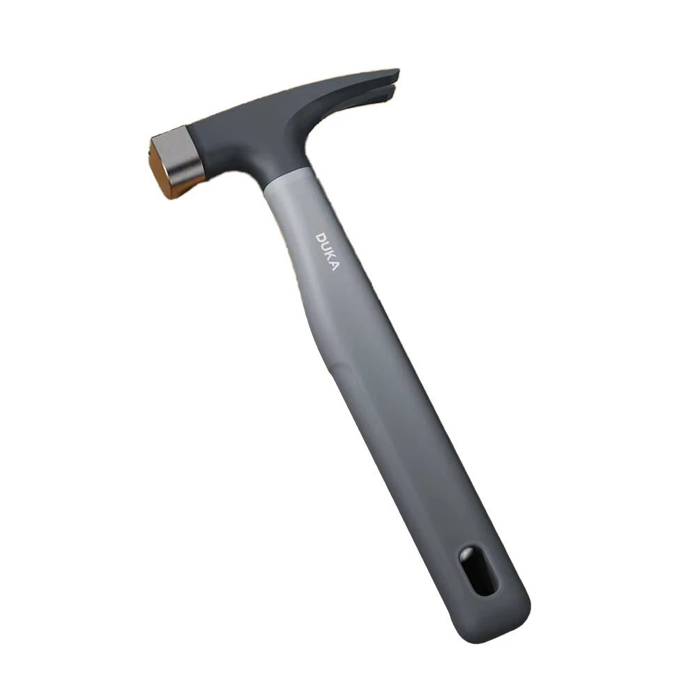 DUKA H1 Claw Hammer - 8oz Forged Steel - Shockproof Anti-Skid Rubber Handle