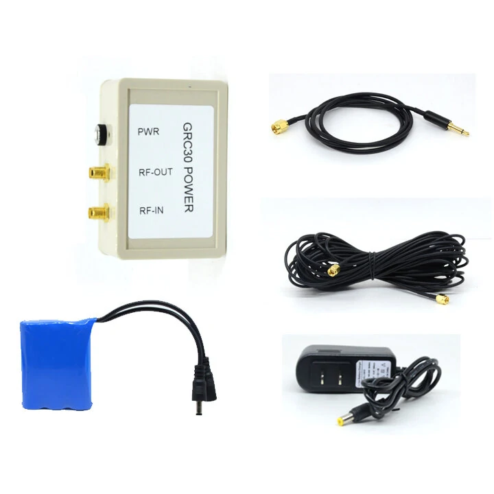 GRC30 Active Loop Antenna + Miniwhip | 0.1-180MHz 2-in-1 Performance Antenna