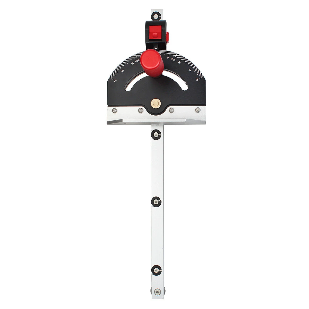 Miter Gauge with Ruler & Handle - Sawing Assembly for Table Saw - Woodworking Tool