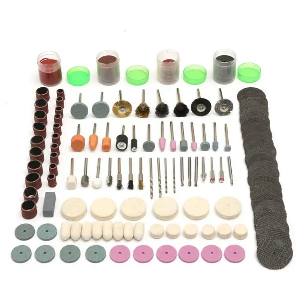228Pcs Rotary Tool Accessories Kit for Mini Drill Electric Grinder | Abrasive Bits Set