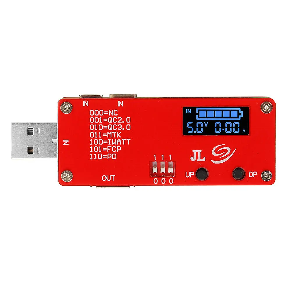 QC3.0 PD USB Tester - Fast Charge Protocol Analyzer for QC2.0 MTK FCP iWatt