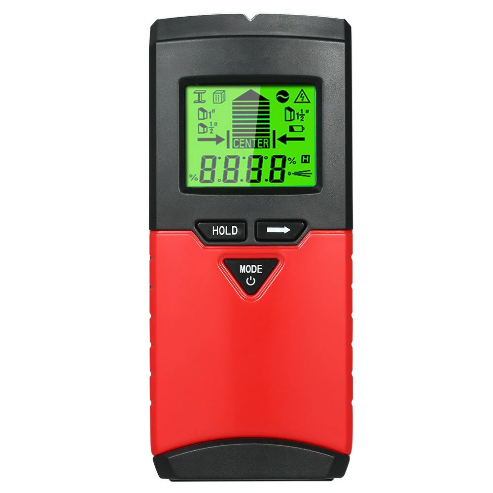 TD100 2-in-1 Wall Stud Finder & Digital Level | LCD Backlit Display