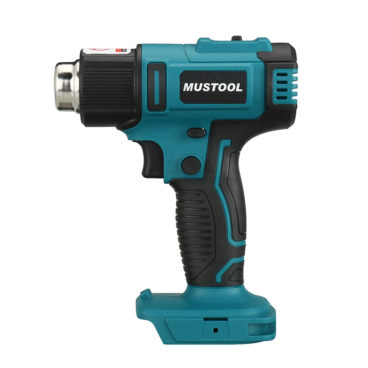 MUSTOOL 2500W 18V Hot Air Gun | 650°C 550L/min Stepless Speed | Welding, Shrinking, Drying