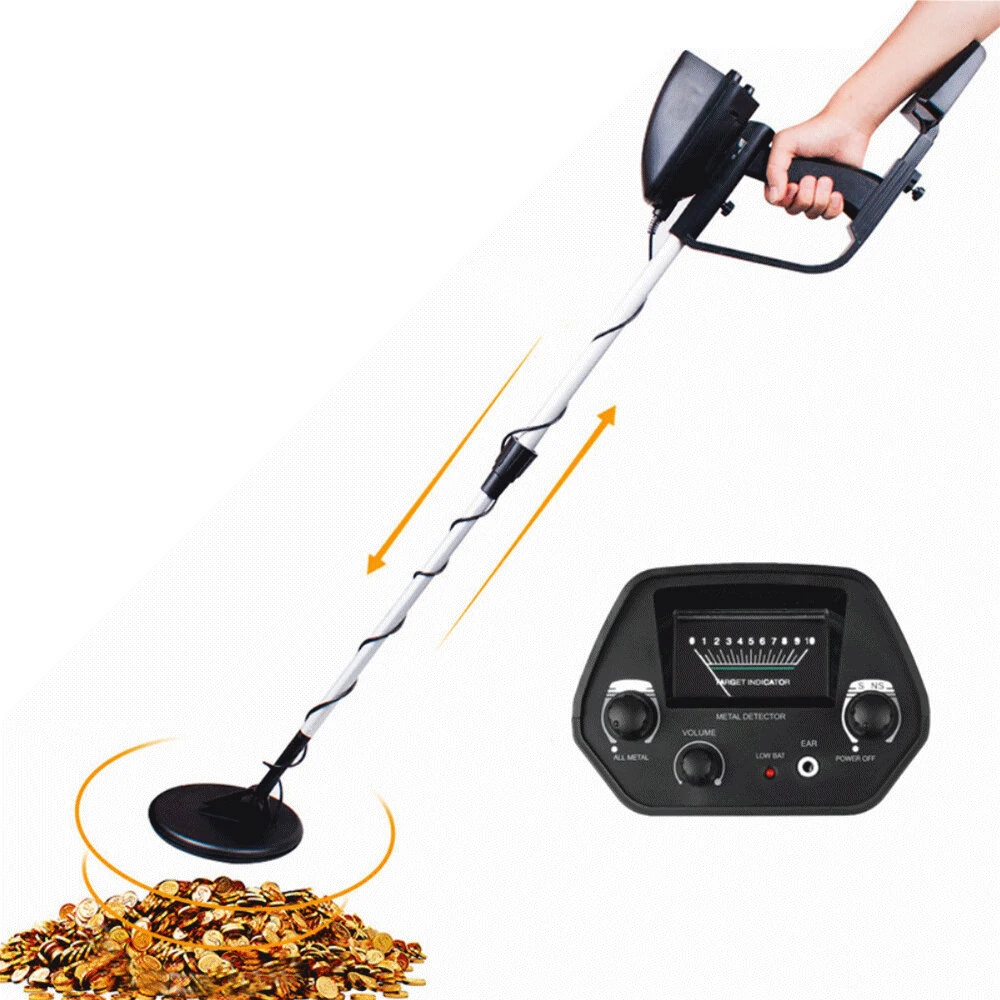 Minelab MD-4030 Professional Metal Detector - Adjustable Gold Tester & Treasure Hunter