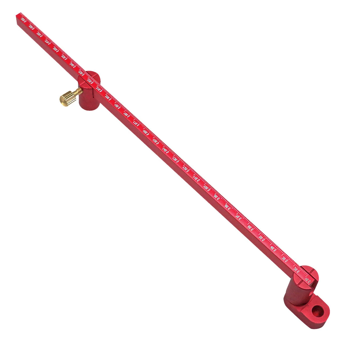 Adjustable Drawing Circle Ruler - 300mm Aluminum Alloy - Woodworking & Crafts Tool