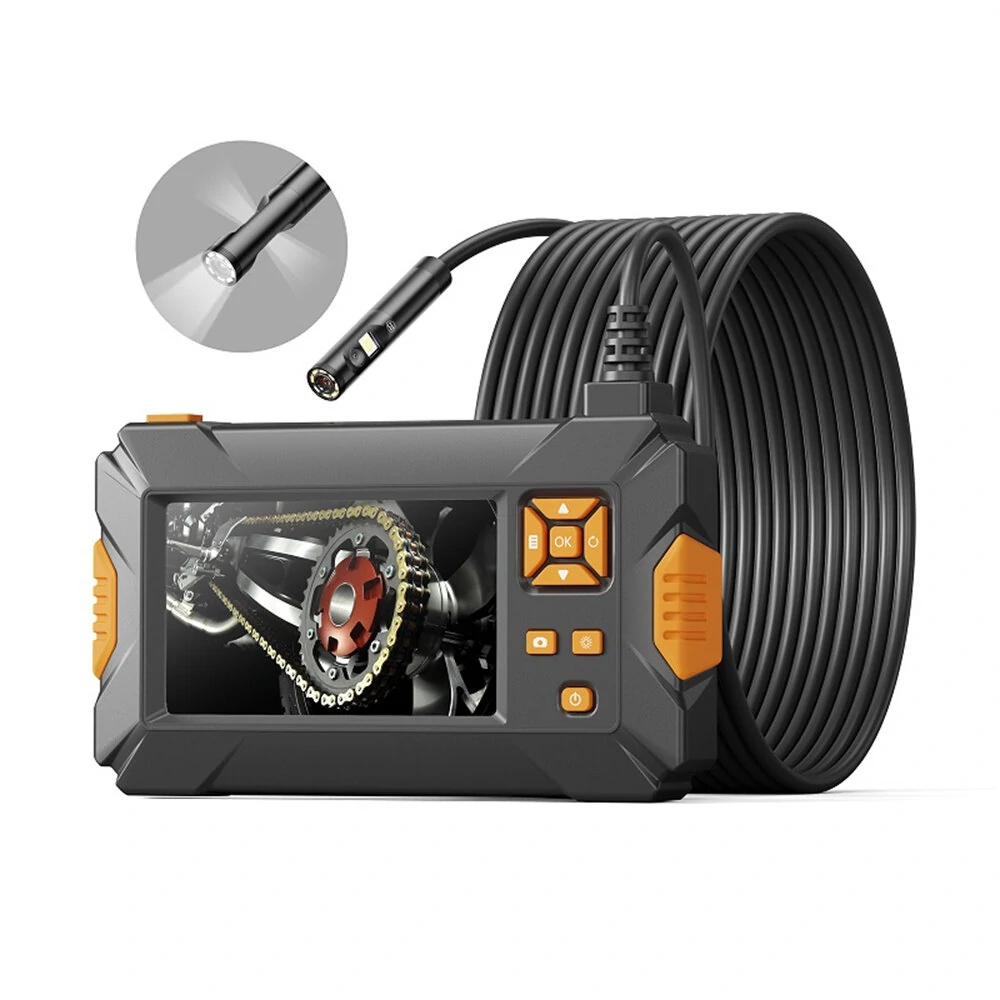 Industrial Endoscope Camera - 4.3 Screen HD1080P | Dual Lens Auto Focus Borescope