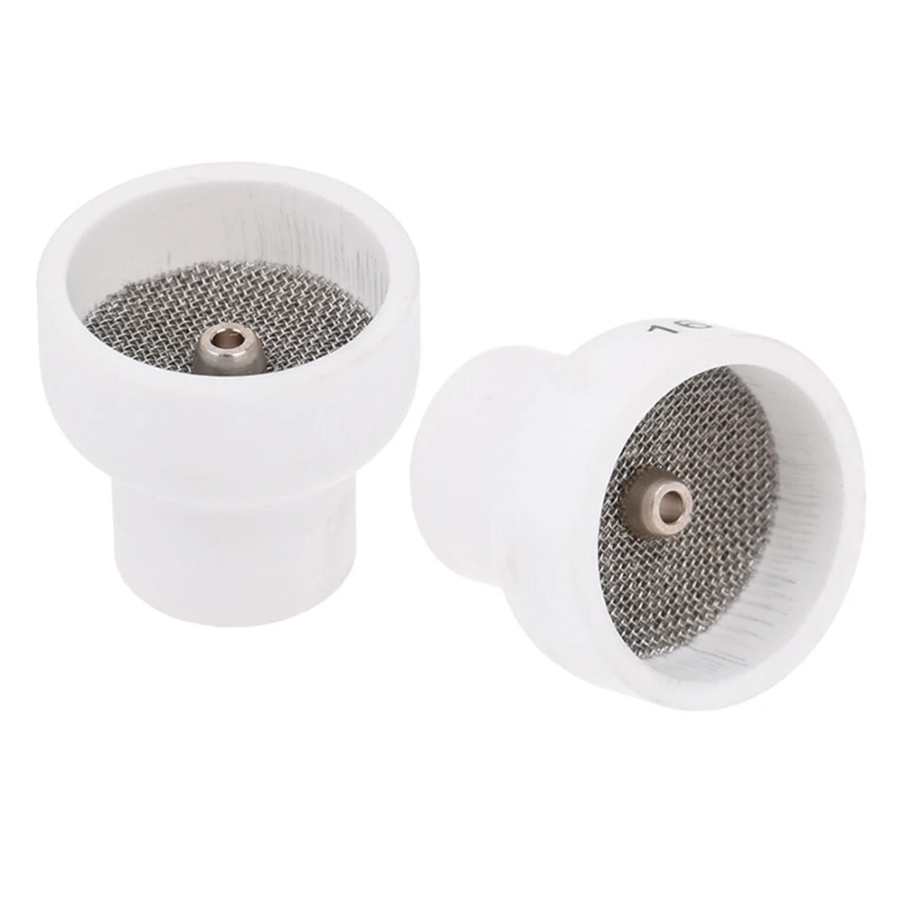White Ceramic Alumina Cup #12/16 for WP9 WP20 TIG Welding Torch | Tig Cup Nozzle