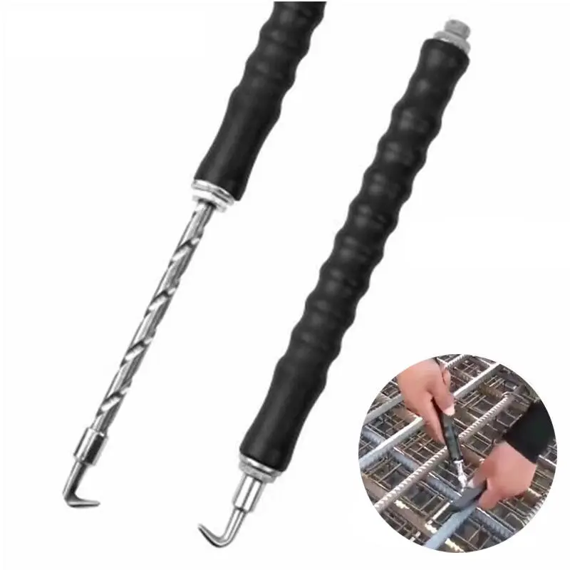 Rebar Tie Tool - Semi-Automatic Knotting Pliers for Steel Hook Wire | Building Winding Tool