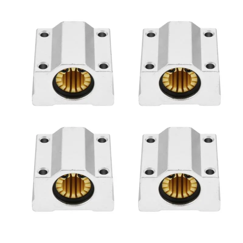 Machifit SC20UU 20mm Linear Bearing | 4pcs Solid Polymer Bushing for CNC