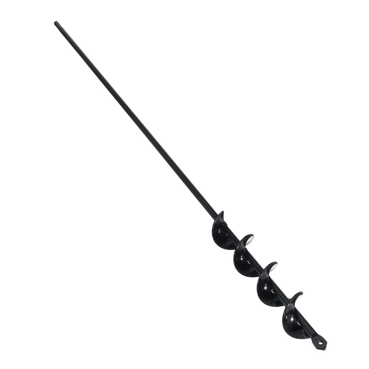 Electric Auger Drill Bit - 75cm x 4cm Hex Shank for Garden & Loose Soil