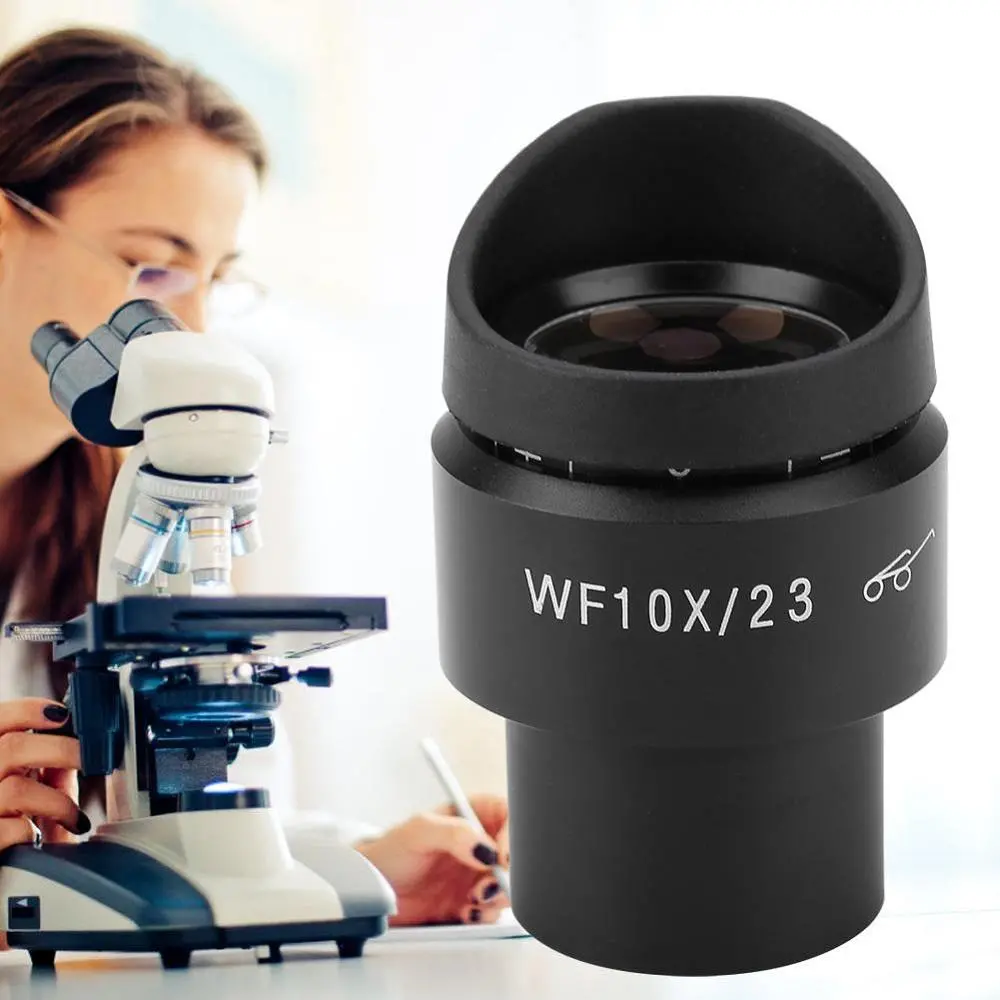 WF10X/23 Wide Angle Microscope Eyepiece | Adjustable Ocular Lens