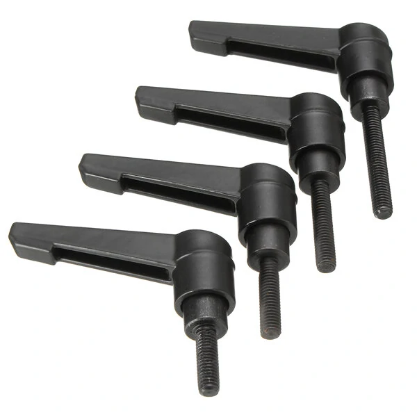Zinc Alloy M5 Adjustable Clamp Handle Tool | 16-32mm Male Thread