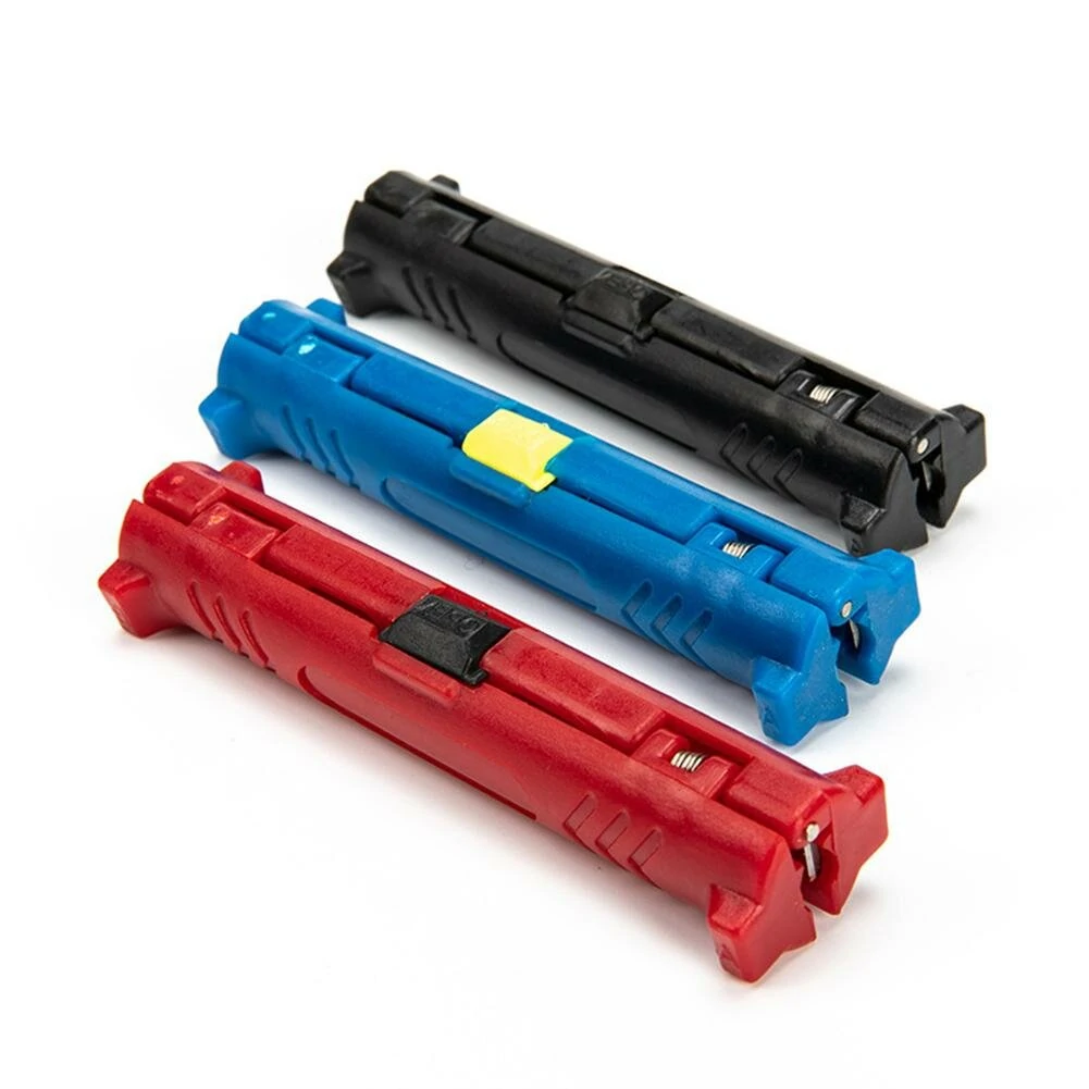 Multi-function Electric Wire Stripper Pen | Rotary Coaxial Cable Cutter & Stripping Tool