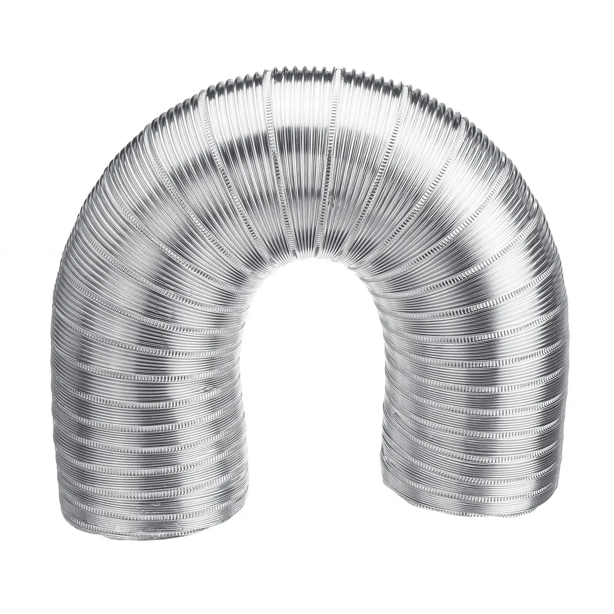 Flexible Aluminium Vent Hose - 125mm 4.9 Diameter Air Cylinder Accessory