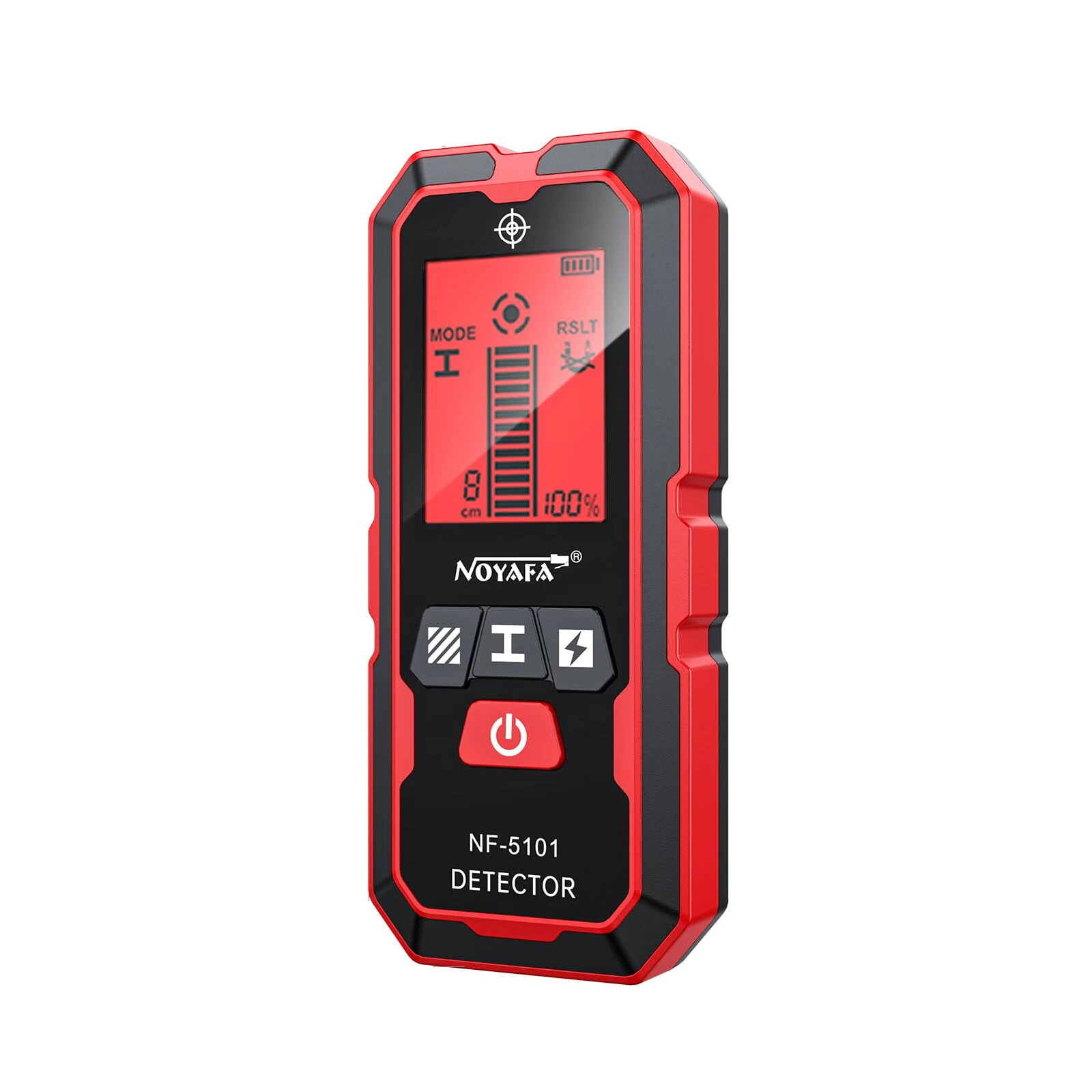 NOYAFA NF-5101 Stud Finder | 5-in-1 Wall Scanner Detects Metal Wood & Live Wires