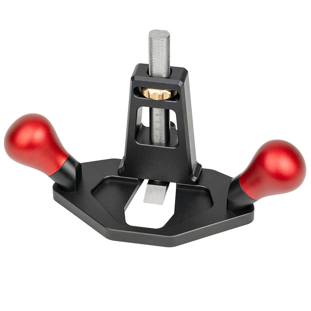 Woodworking Router Plane | Handheld with Depth Adjustment | Right Angle Tenon & Slotting Tool