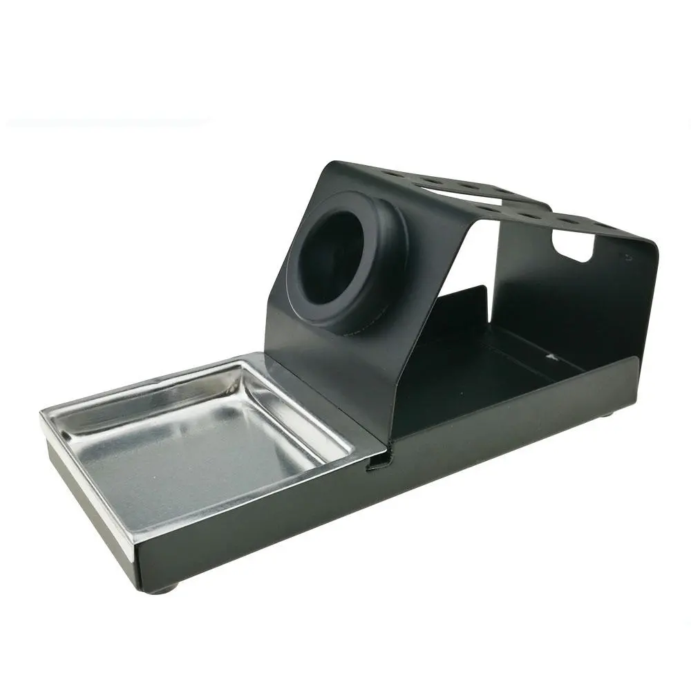 KSGER 907 Metal Soldering Handle Stand | Square Sponge & Holder Platform