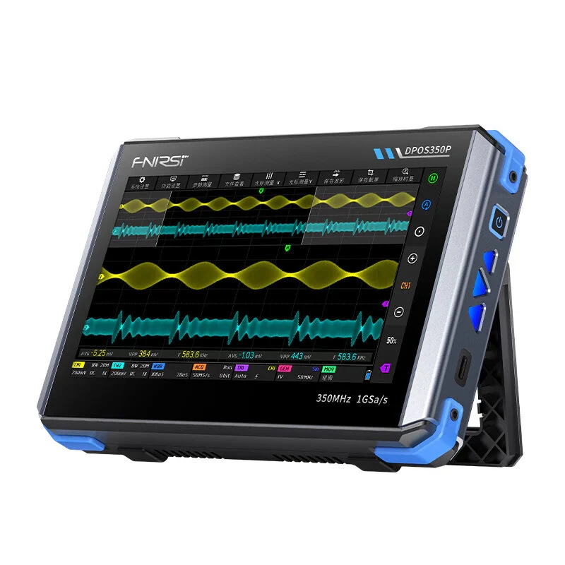 FNIRSI DPOS350P 4-in-1 Tablet Oscilloscope | 350MHz 1GSPS - Signal Generator & Analyzer