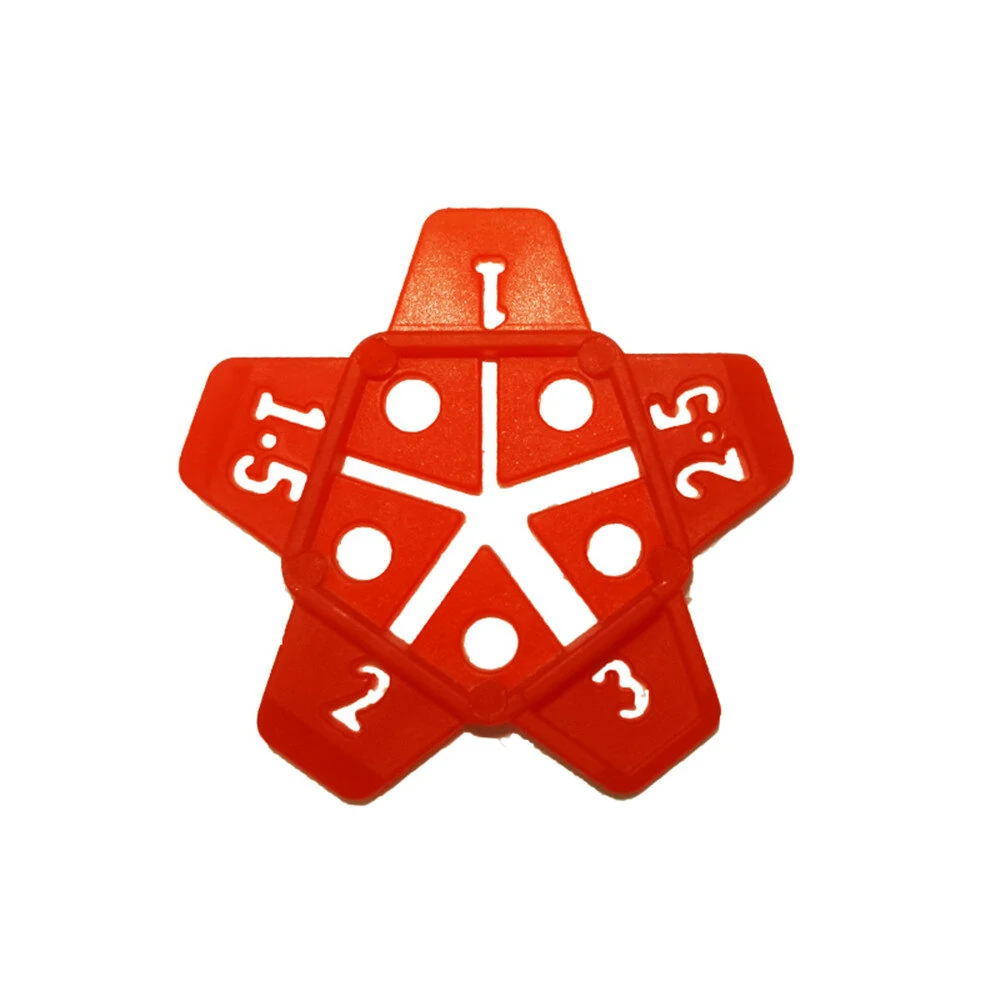 100pcs Removable Wall Tile Gap Locator - Tile Leveling System 1mm-3mm | Reuse Cross Floor Tools