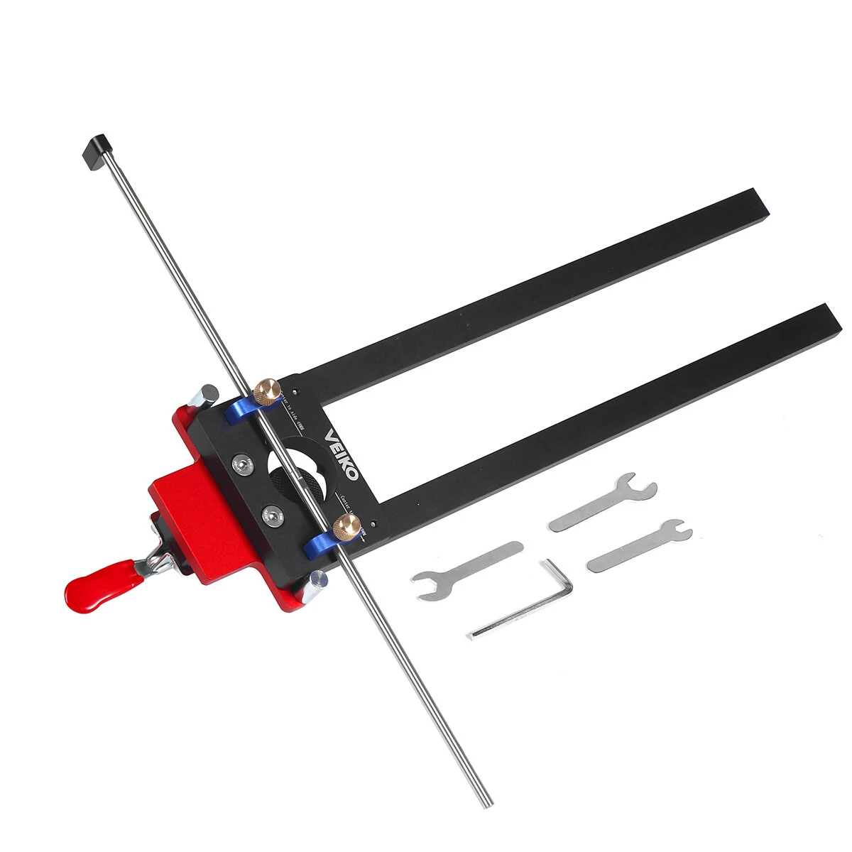 VEIKO Aluminum Drawer Slide Jig - Adjustable Clamp for Cabinet & Woodworking