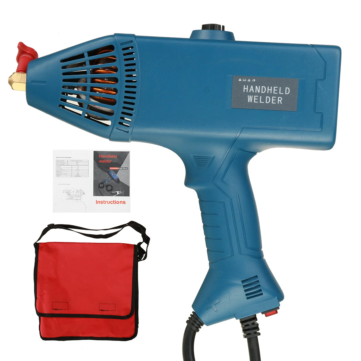 220V 5000W Portable Arc Welding Machine | 2-14mm Thickness | Digital Current Adjustable