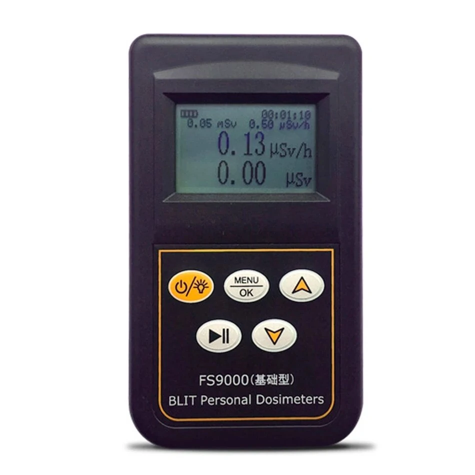 FS9000 Portable Nuclear Radiation Tester | X, R, Hard B Ray Geiger Counter & Dosimeter