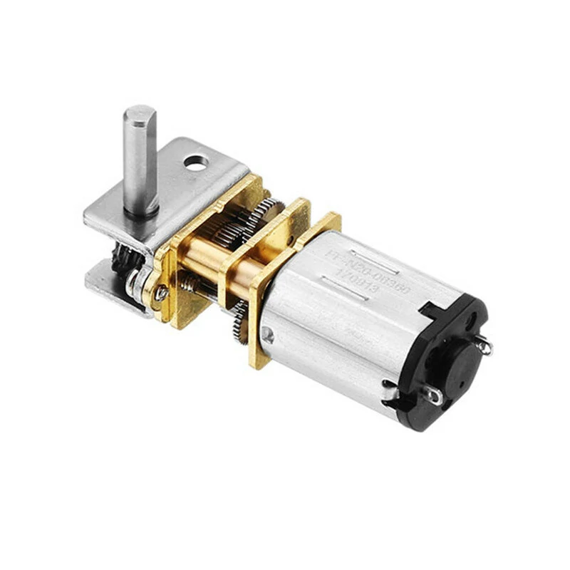 GM12-N20VA DC 6V 18RPM Worm Gear Motor - Gearbox Reducer Electric Motor