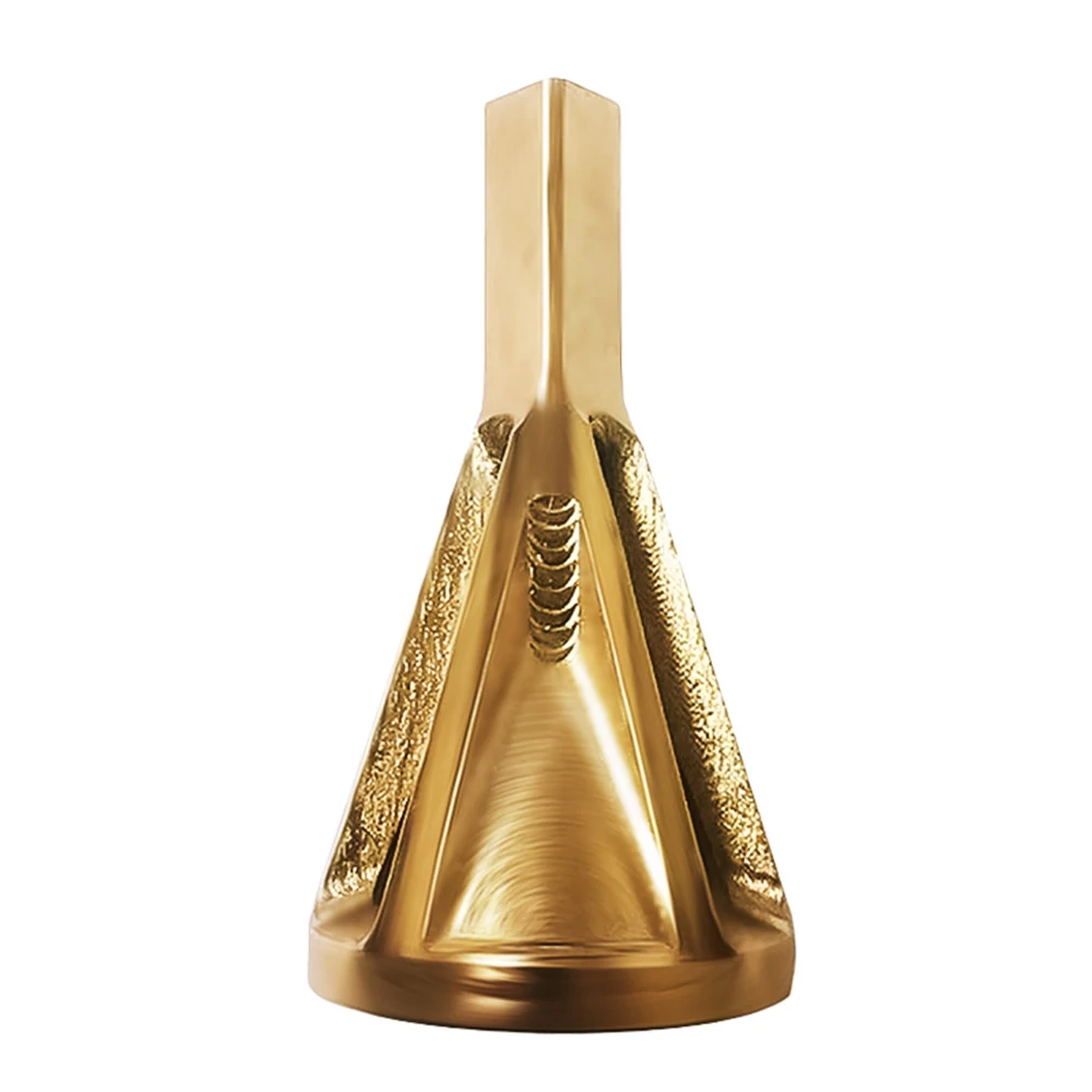 Drillpro 5Pcs Titanium Coated Deburring Tool | External Chamfer & Burr Removal Bits