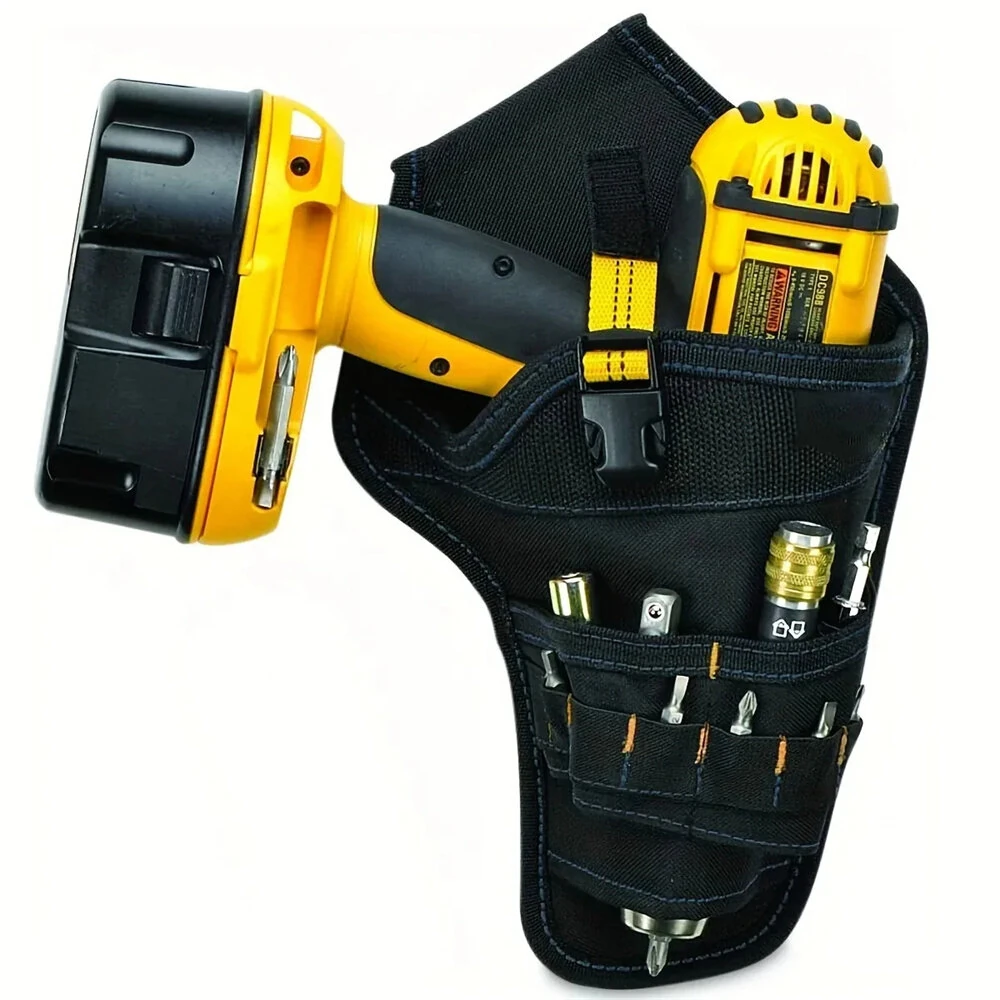 Waterproof Oxford Tool Holster | Quick Release Buckle | 28x15cm Pouch for Wrench & Hammer