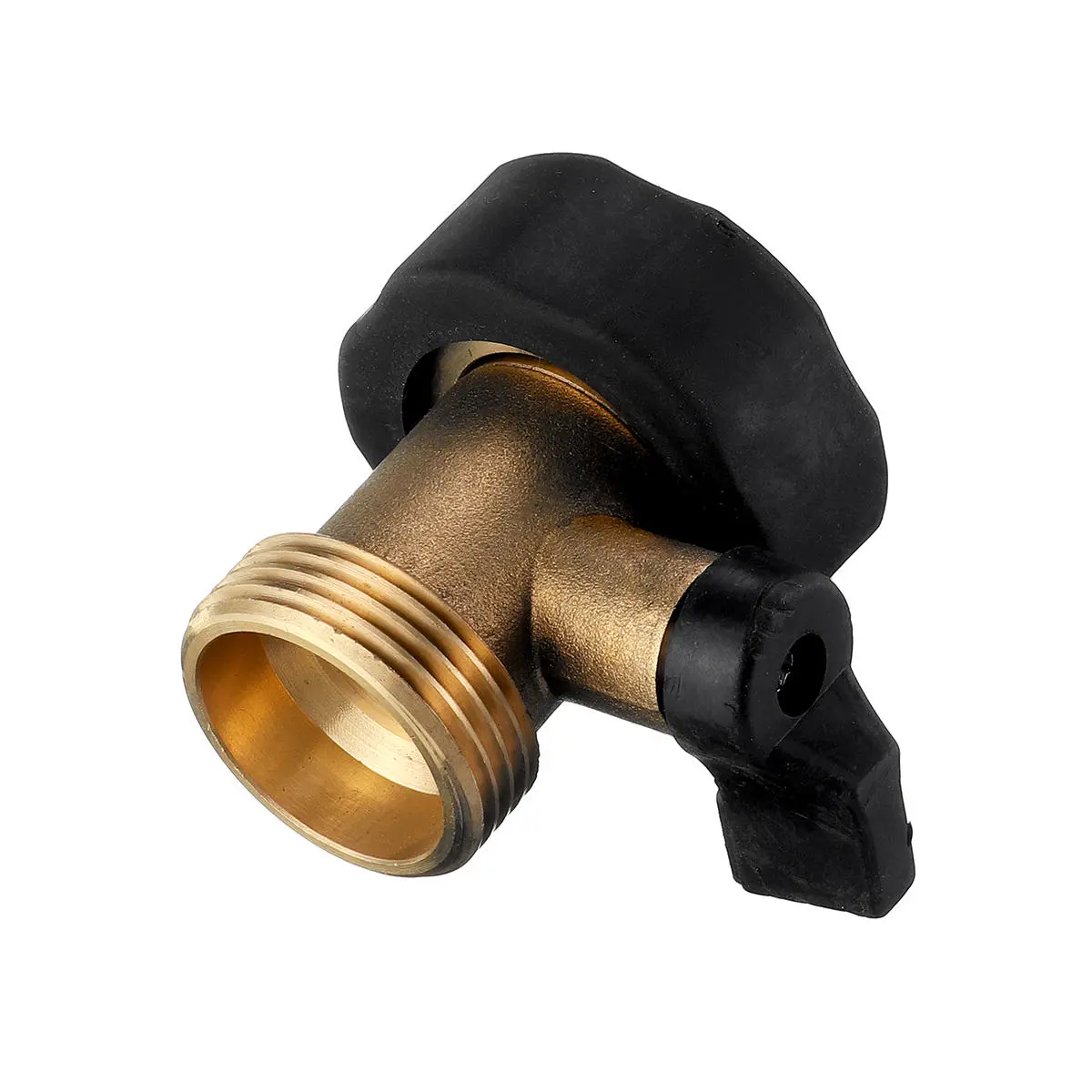 American European Thread Single-pass Ball Valve | 3/4 Import Export | Drill Attachment