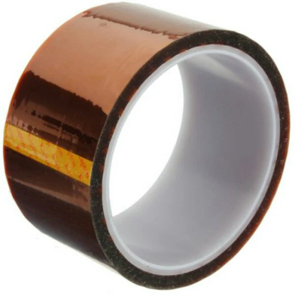 Excellway Polyimide HT Tape 50MM x 30M, 200°C High Temp Insulation, Model: HT-5030