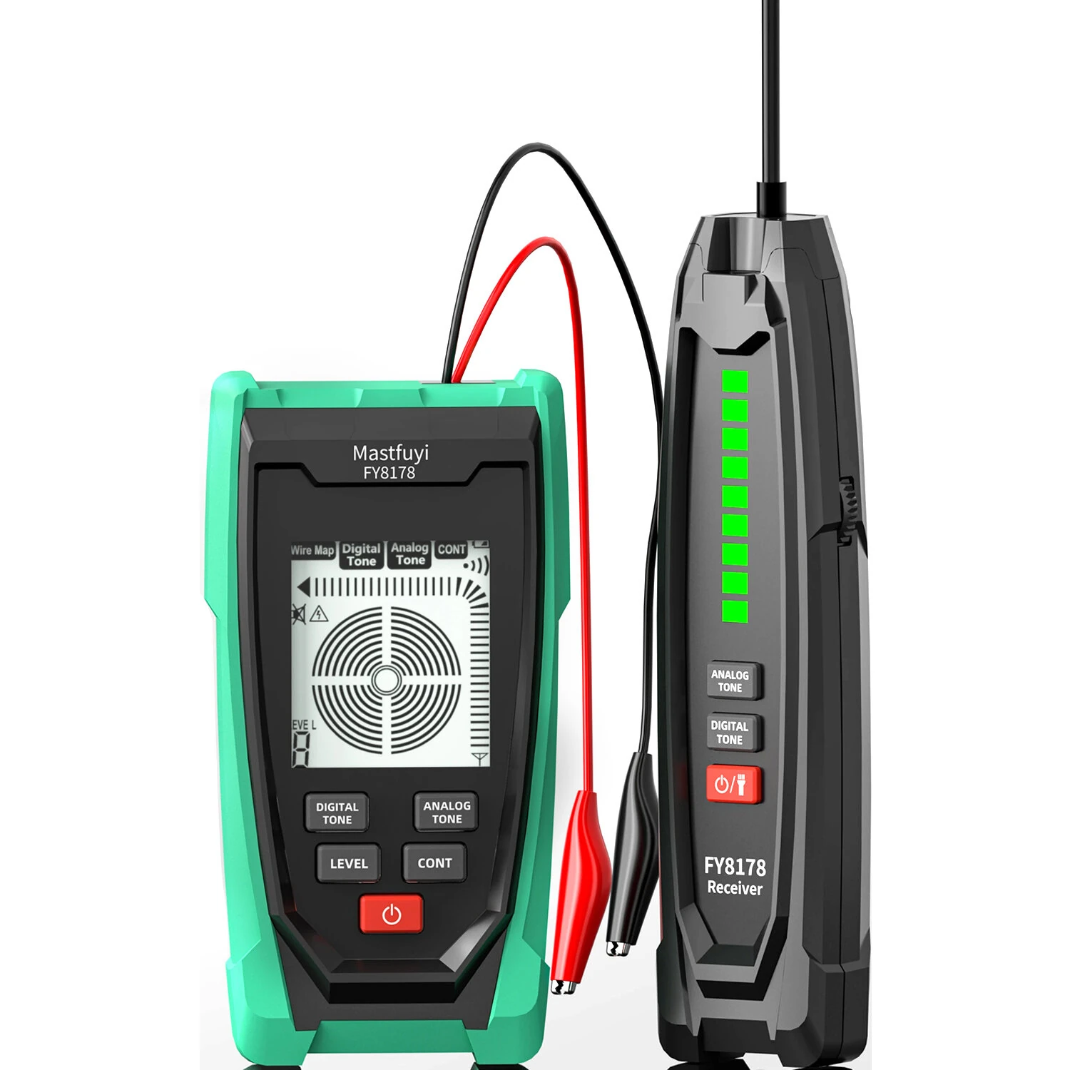 FUYI FY8178 Professional Wire Tracker | 1000m Range & USB-C Charging | Digital/Analogue Line Tester