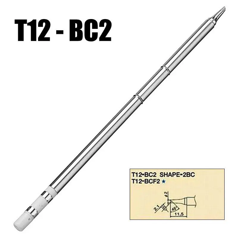 Hakko FX-951 FX-952 Soldering Station Tips - T12-BC2 Iron Tips for ReWork