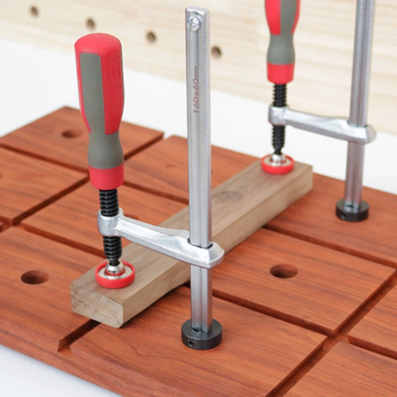 MFT Bench Dog Clamps - 19mm/20mm Hold Downs for Carpentry & Cabinetry