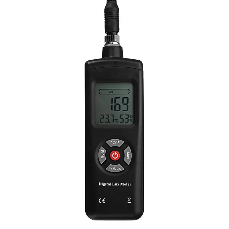 TL-601 Digital Lux Meter - Luminometer with Thermometer & Hygrometer