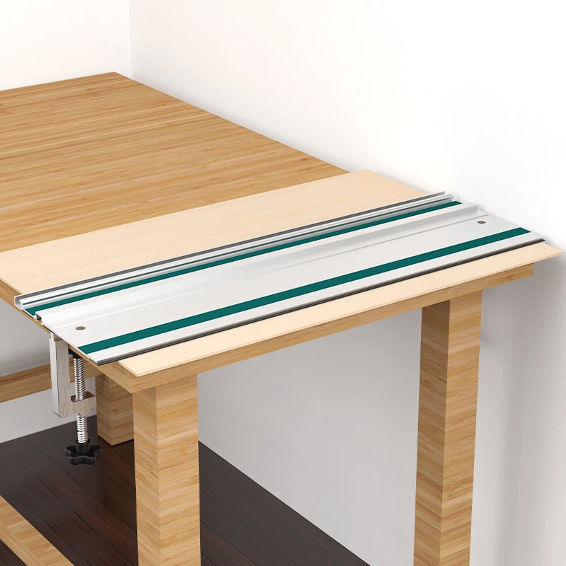 Track Saw Guide Rail for Woodworking - Longer Cuts | Compatible with Makita & Festool
