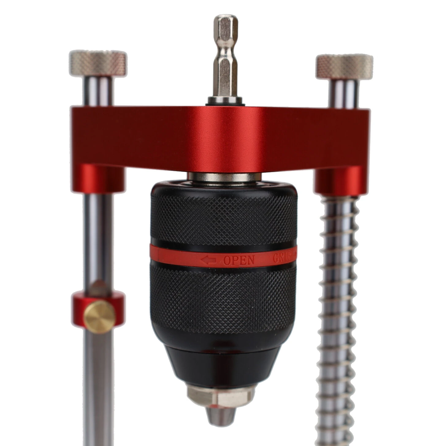 ENJOYWOOD Keyless Drill Chuck | 2-13mm Woodworking Guide for Pocket Holes