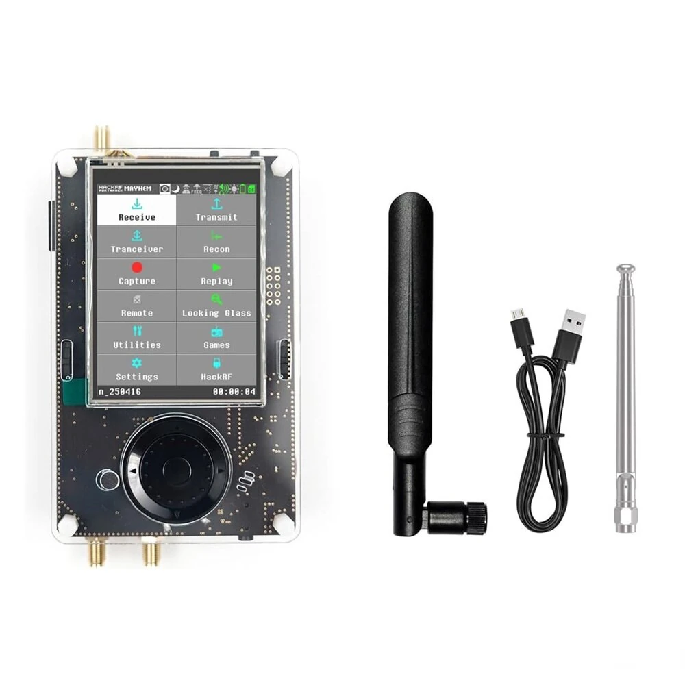 HackRF One PortaPack H4 Kit - 1MHz to 6GHz SDR Transceiver with USB-C